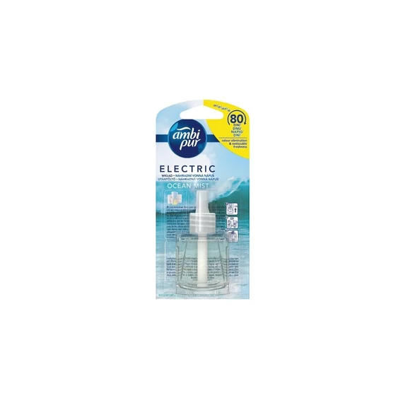 Légfrissítő elektromos utántöltő 20 ml Ambi Pur Electric Ocean Mist