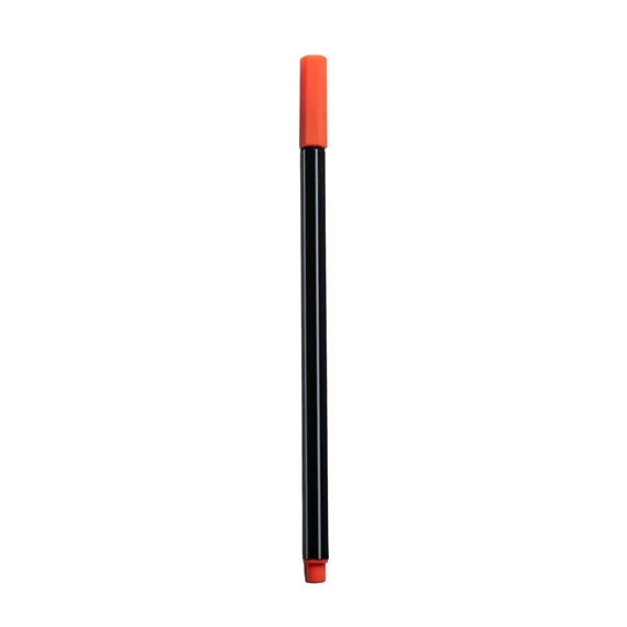 Rostirón, tűfilc vízbázisú, 0,4mm, hatszögletű, narancs
