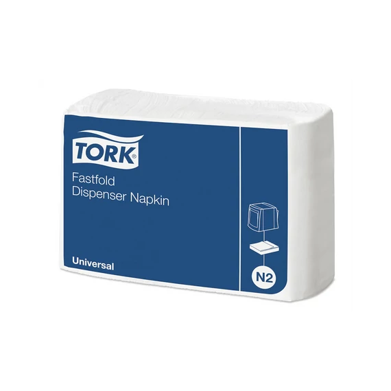 Szalvéta adagolóba 300 szál/csomag 36 csomag/karton N2 Counterfold Tork_10933 fehér