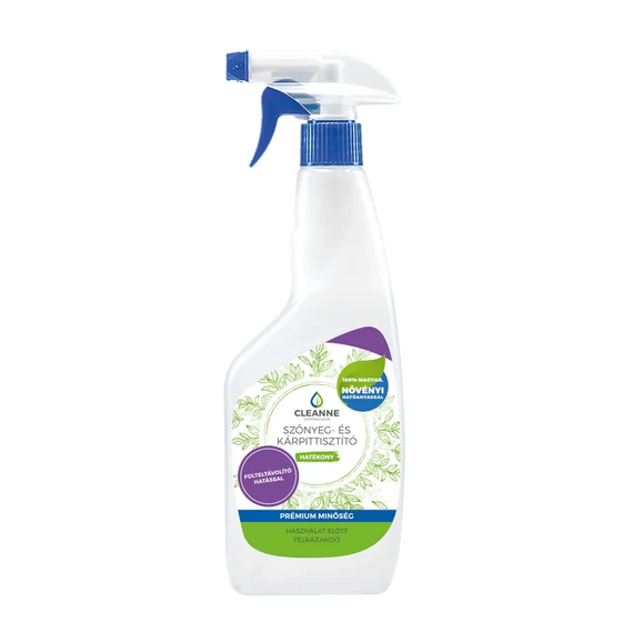 Szőnyeg- és kárpittisztító szórófejes 500 ml Cleanne_Környezetbarát