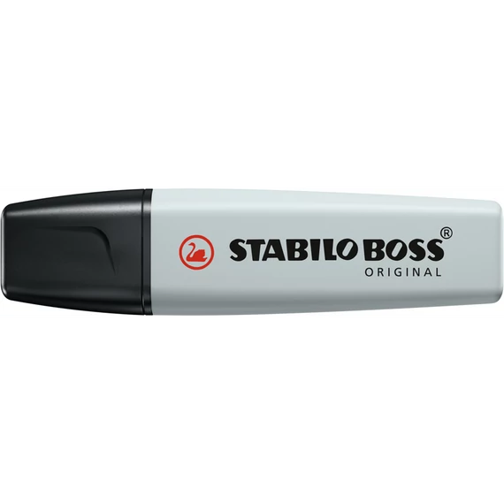 Szövegkiemelő 2-5mm, vágott hegyű, STABILO Boss original 70/194 pastel szürke