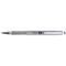 Golyóstoll 0,7mm, metál ezüst test, Zebra F-301A, írásszín kék