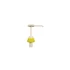 Kép 2/2 - Adagoló pumpa műanyag CC 5 literes és 10 literes termékekhez 30 ml CHEF PG510 Clean Center sárga