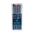 Kép 1/3 - Alkoholos marker OHP 0,7mm tűhegyű Schneider Maxx 222 F 4 klf. szín