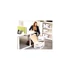 Kép 2/2 - Archiváló konténer csapófedéllel, karton, 280 x 356 x 554mm., Fellowes® Bankers Box Basic, 5 db/csomag, kék-fehér