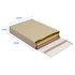 Kép 1/5 - Csomagküldő webshop tasak 162x229x40mm, erős kraft papírból 250 db/doboz, E-green barna