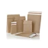 Kép 7/9 - Csomagküldő webshop tasak 250x350x50mm, erős kraft papírból 250 db/doboz, E-green barna