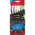 Kép 1/2 - Ecsetkészlet, 2, 4, 6, 8, 10, 12, puha tapintású kerek/lapos Faber-Castell fekete testszín