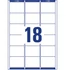 Kép 6/7 - Etikett címke, 63,5 x46,6mm, 18 címke/ív, 100 ív/doboz, Avery fehér