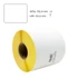 Kép 1/3 - Etikett címke thermo, 152,4 x 101,6mm, tekercses, 400 címke/tekercs Bluering fehér