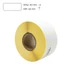 Kép 1/3 - Etikett címke thermo, 25x50mm, tekercses, 2000 címke/tekercs Bluering® fehér