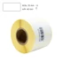 Kép 1/3 - Etikett címke thermo, 40x70mm, tekercses, 1000 címke/tekercs fehér