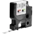 Kép 1/9 - Feliratozógép szalag Dymo S0718600/18444 12mmx5,5m, ORIGINAL, fekete/fehér