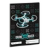 Kép 1/2 - Füzet iskolai A5, 32lap, sima 20-32 Ars Una DRONE RACER (5131) 22 10db/csomag
