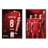 Kép 2/5 - Füzet spirál A4, 70lapos, kockás 10 db/csomag Liverpool