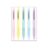 Kép 3/3 - Golyóstoll 1 mm, rózsaszín tolltest, Zebra Z-Grip Pastel, írásszín kék