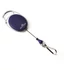 Kép 1/3 - Névjegykártyatartó kihúzható karabineres, Durable with Snap Hook sötétkék