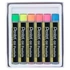 Kép 3/3 - Kréta olajpasztell készlet, PHN-F6 Pentel, 6 klf., fluoreszkáló