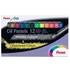 Kép 1/5 - Kréta olajpasztell készlet, PHN-MF12 Pentel, 12 klf., fluoreszkáló metál szín