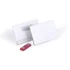Kép 1/2 - Névkitűző 90x54mm, mágnessel, 10 db/csomag, Durable Click Fold áttetsző