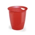 Kép 5/6 - Papírkosár 16l, Durable Trend, áttetsző piros