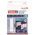 Kép 1/5 - Ragasztócsík utántöltő öntapadós, csempéhez és fémhez 3 kg teherbírású 6 darab/bliszter Tesa Powerstrips