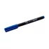 Kép 3/9 - Rostirón, tűfilc alkoholos 0,5mm, OHP Bluering® F kék