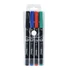 Kép 1/2 - Rostirón, tűfilc alkoholos készlet, 1mm OHP Bluering® M, 4 klf. szín