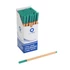 Kép 2/5 - Rostirón, tűfilc vízbázisú, 0,5mm, hatszögletű test, Bluering® zöld