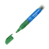 Kép 1/4 - Táblamarker 2,2-5,2mm, vágott hegyű, cserélhető betétes, Bluering zöld