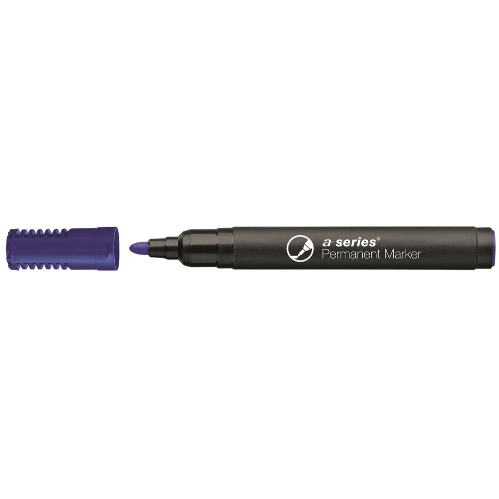 Alkoholos marker 3mm, kerek végű A-series kék
