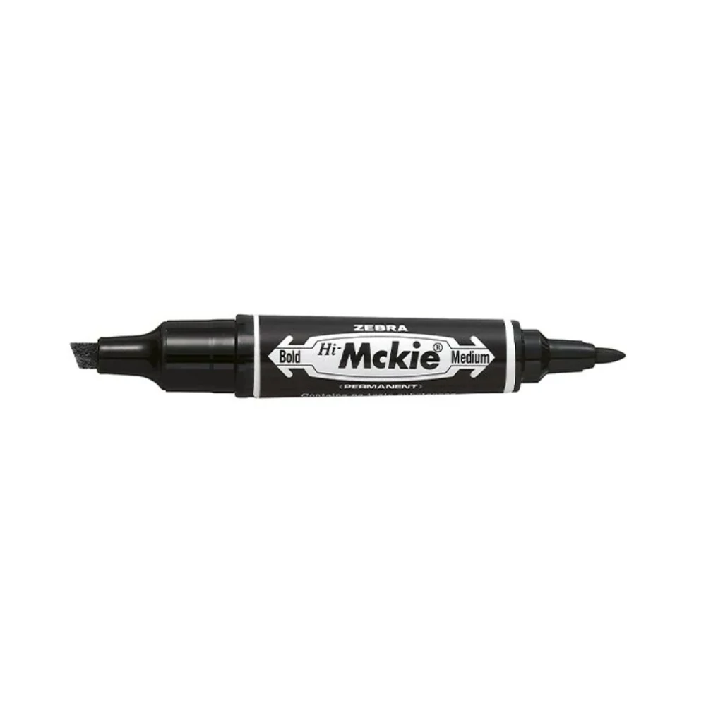 Alkoholos marker Zebra MCKIE EXTRA BOLD fekete