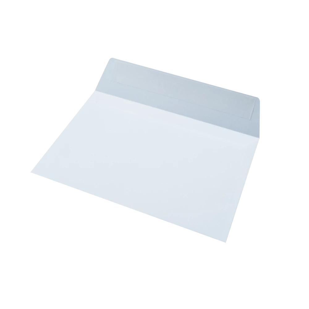 Boríték LC/6 szilikonos bélésnyomatlan 114x162mm Bluering® fehér