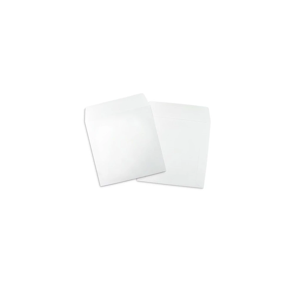 Boríték TCD öntapadó CD/DVD papírtok 125x125mm, 100 db/csomag, Bluering®