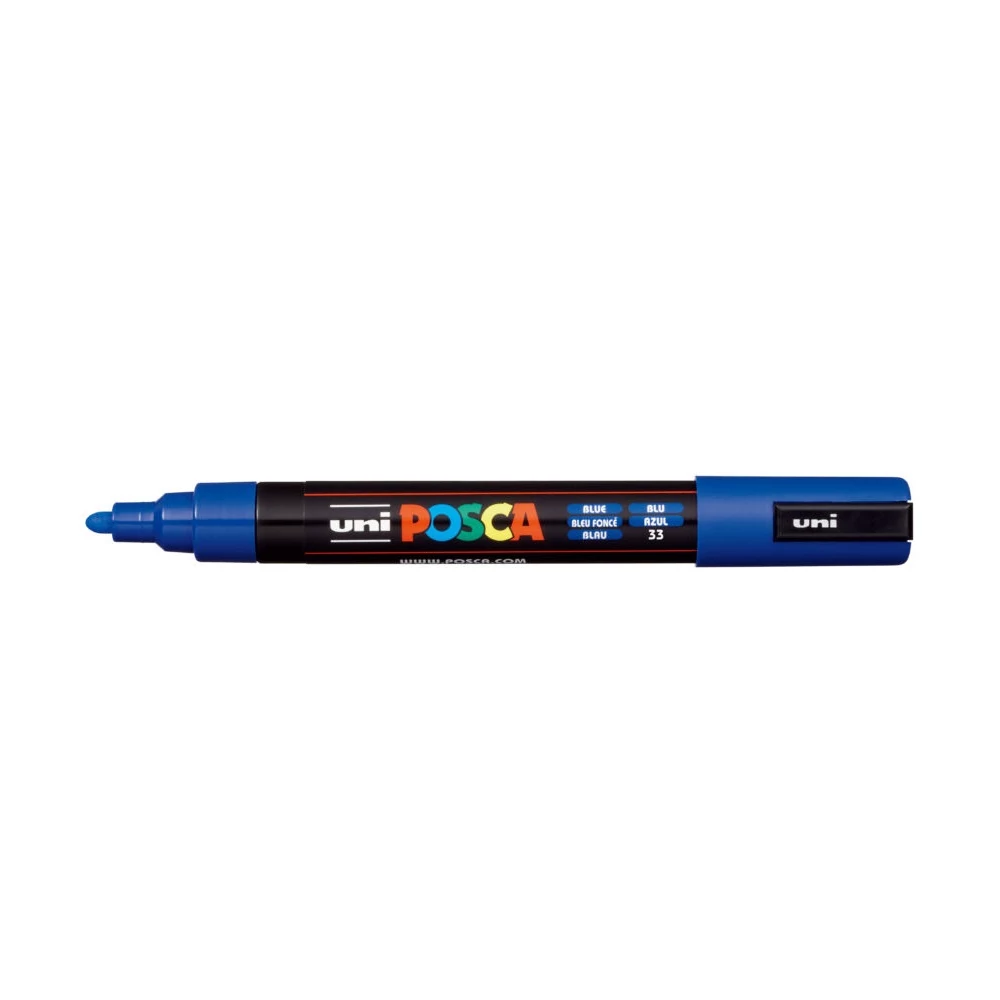 Dekormarker 1,8-2,5mm, Uni Posca PC-5M kék