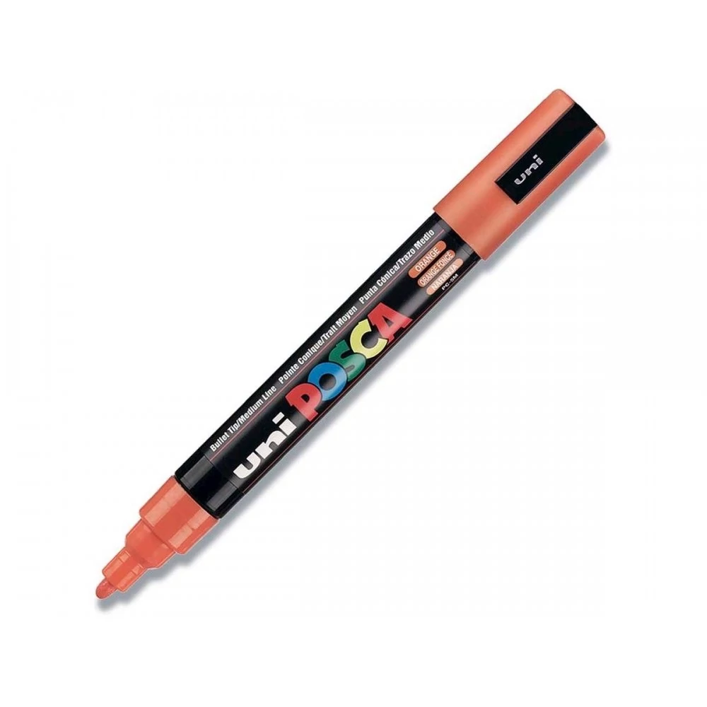 Dekormarker 1,8-2,5mm, Uni Posca PC-5M narancs