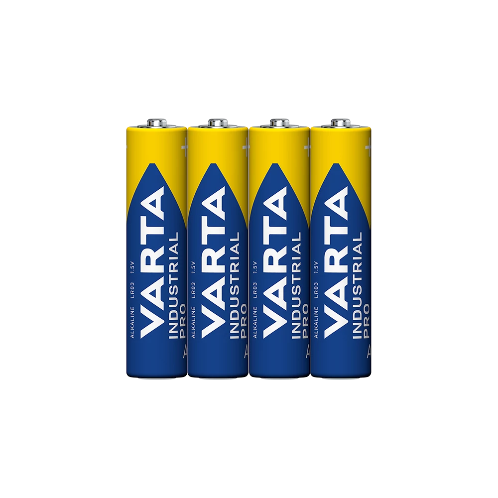Elem AAA mikro LR03 Industrial 4 db/csomag, Varta