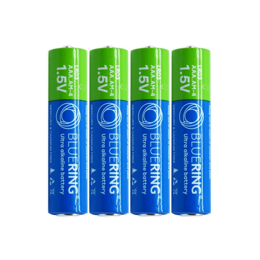 Elem AAA mikro ceruza LR03 tartós alkáli zsugorfóliás Bluering® 4db/csomag