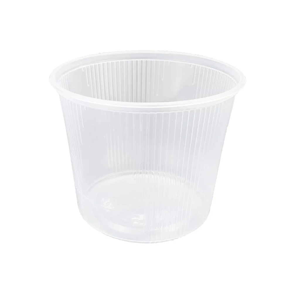 Elviteles doboz alj, kerek, Hagner/Imbisz 400 ml 50 db/csomag, natúr