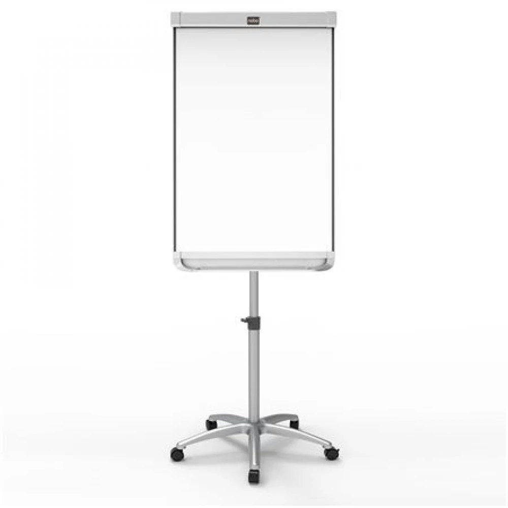 Flipchart tábla mobil 70x100cm, mágneses alukeretes görgős gurítható Evo