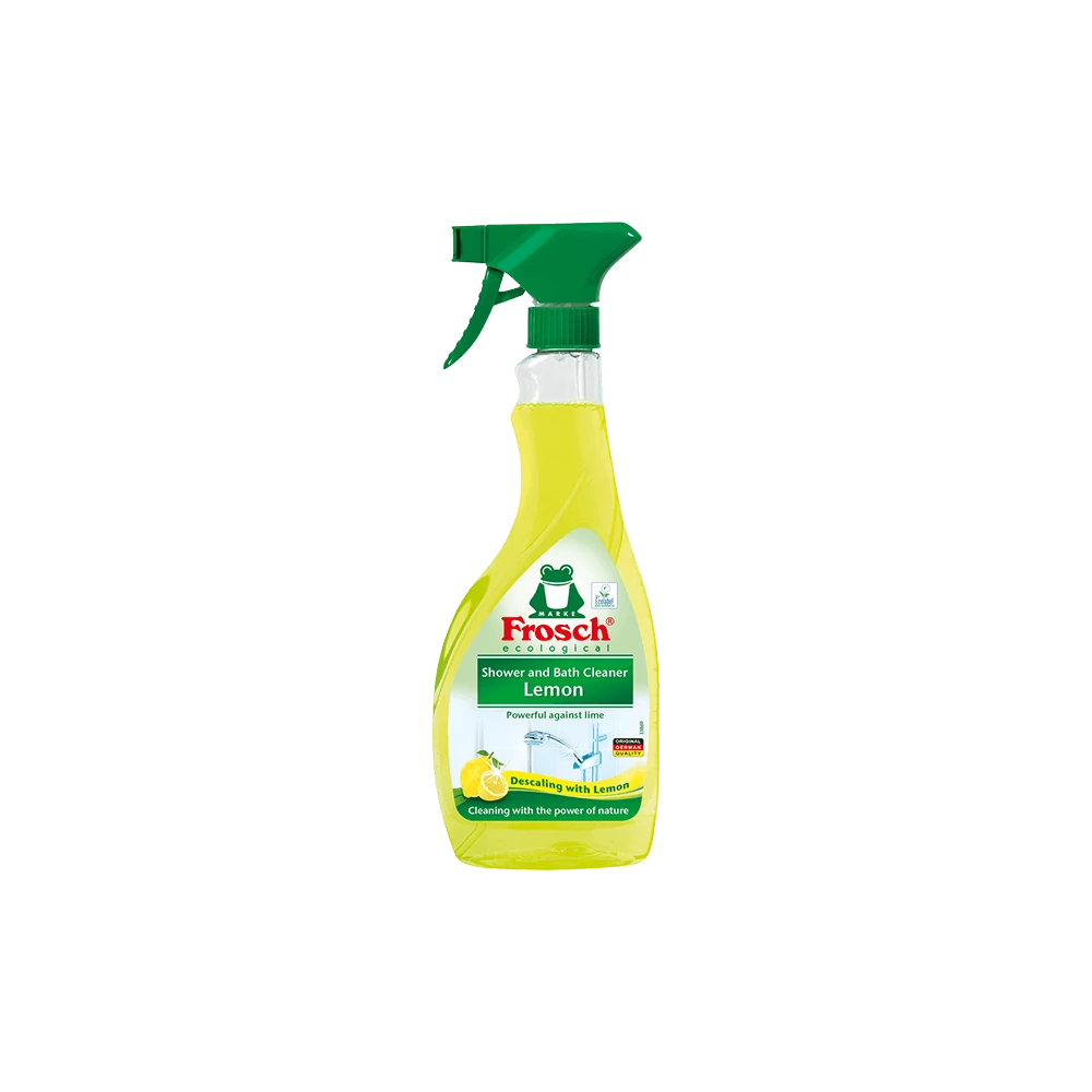Fürdőszobai tisztítószer szórófejes 500 ml Frosch Citrom