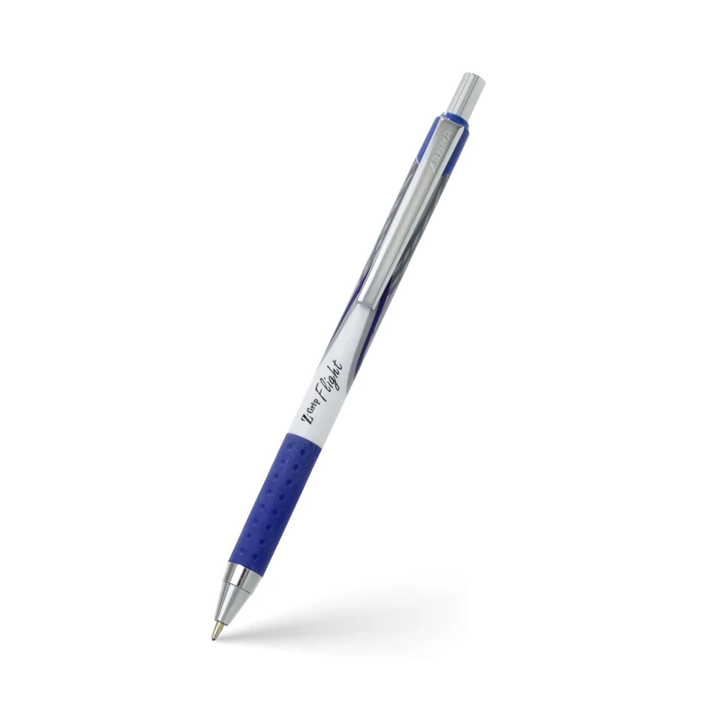 Golyóstoll 1,2 mm, Zebra Z-Grip Flight, kék