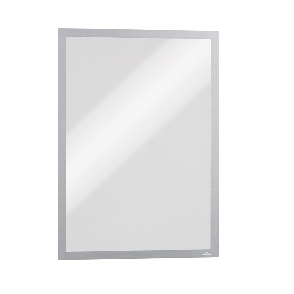 Infókeret A3, 5 db/csomag, Durable Duraframe® Magnetic ezüst