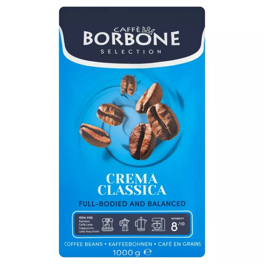 Kávé szemes, 1000g, Caffé Borbone Crema Classica