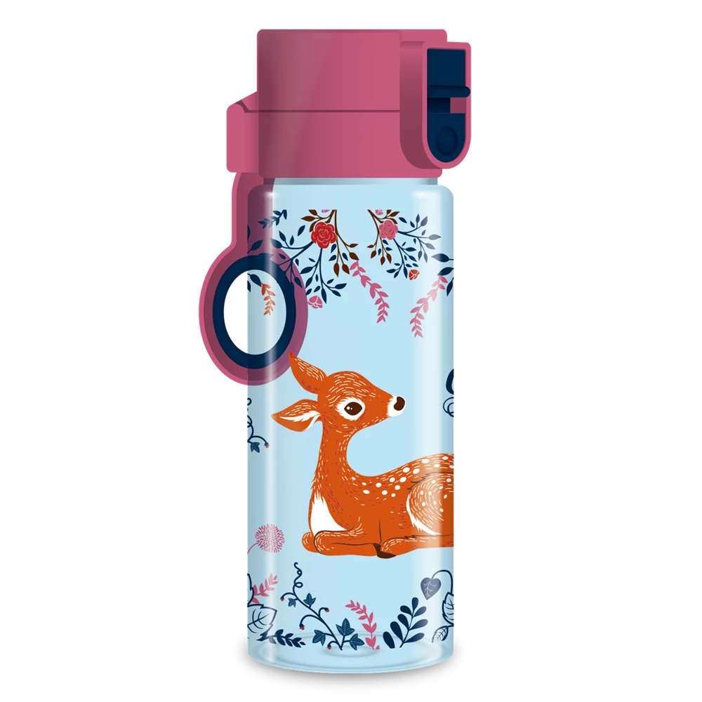 Kulacs 475 ml Ars Una My secret garden Őzikés