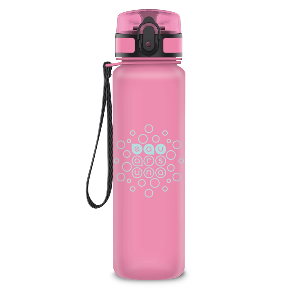 Kulacs 600 ml, matt  Ars Una  rózsaszín