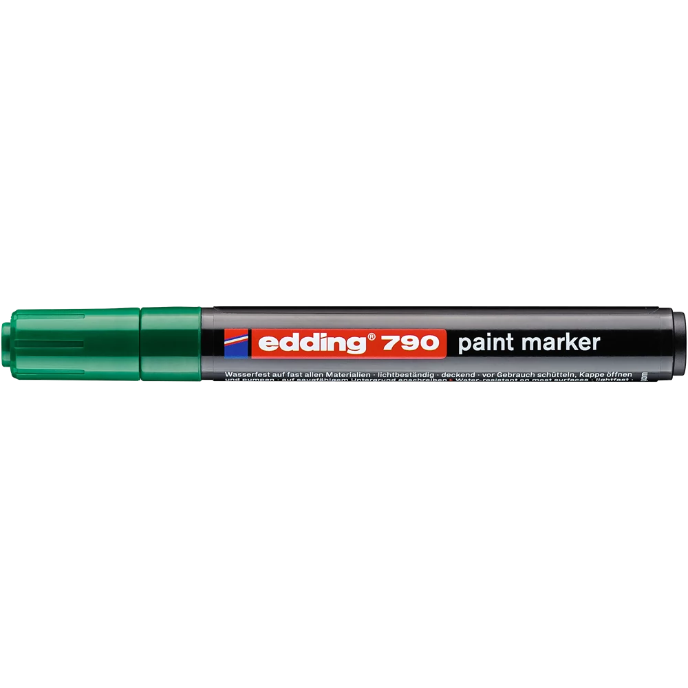 Lakkmarker 2-3mm, kerek Edding 790 zöld
