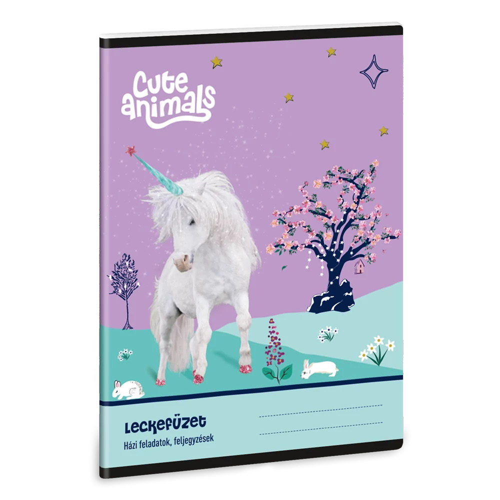 Leckefüzet A5, tűzött 38 lap Ars Una UNICORN 10db/csomag
