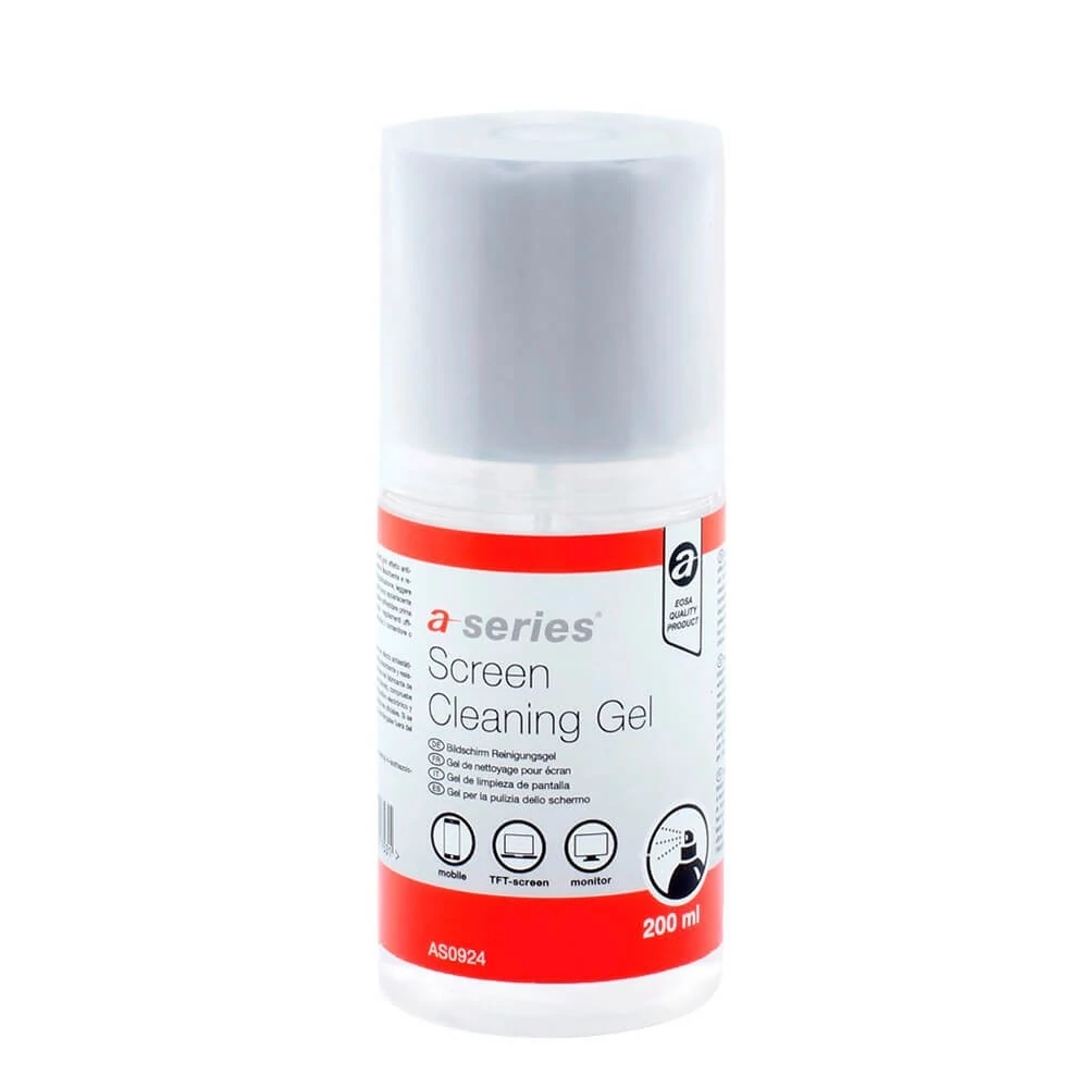 Monitor tisztító spray 200ml, mikroszálas kupakkal A-series