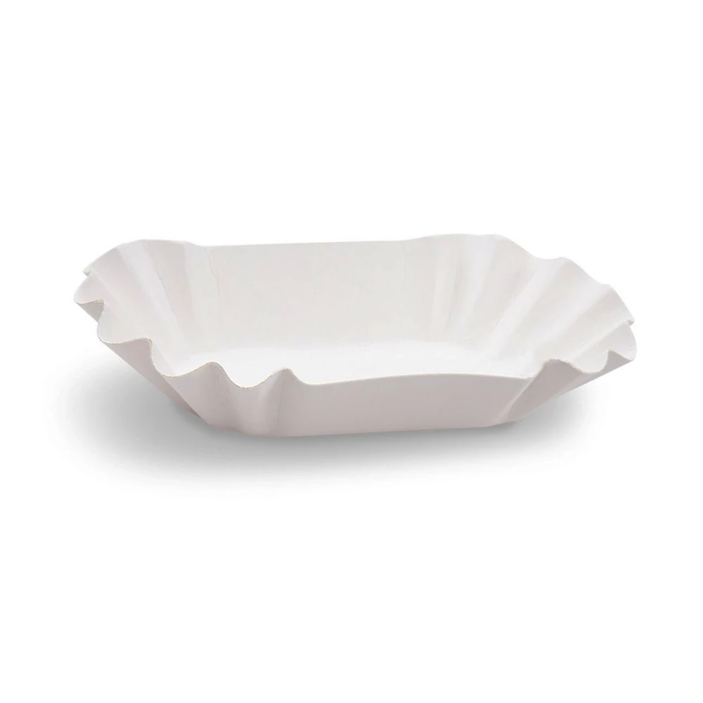 Papírtálca ovális 100 x 200 mm nagy krumplis 250 db/csomag